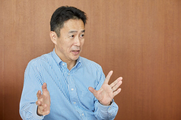 GAR山崎氏とPT+松下の対談風景 GAR山崎氏とPT+松下の対談風景